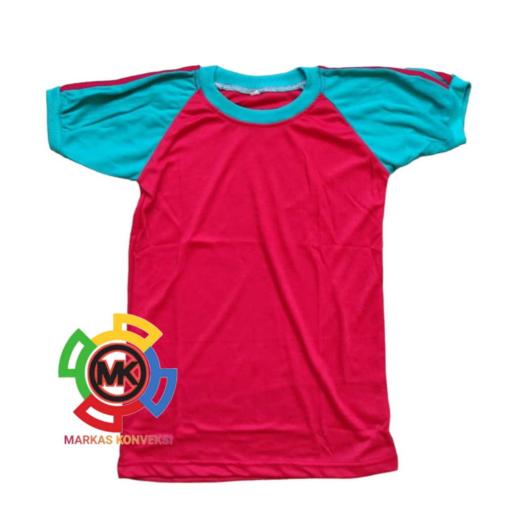 Baju Olahraga Anak TK Lengan Pendek
