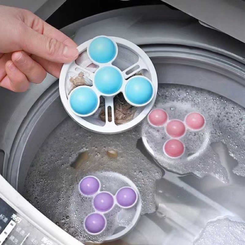 Laundry Filter Mesin Cuci Bola Pembersih Rambut Bulu