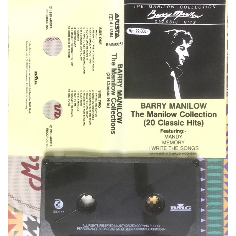 KASET PITA BARRY MANILOW