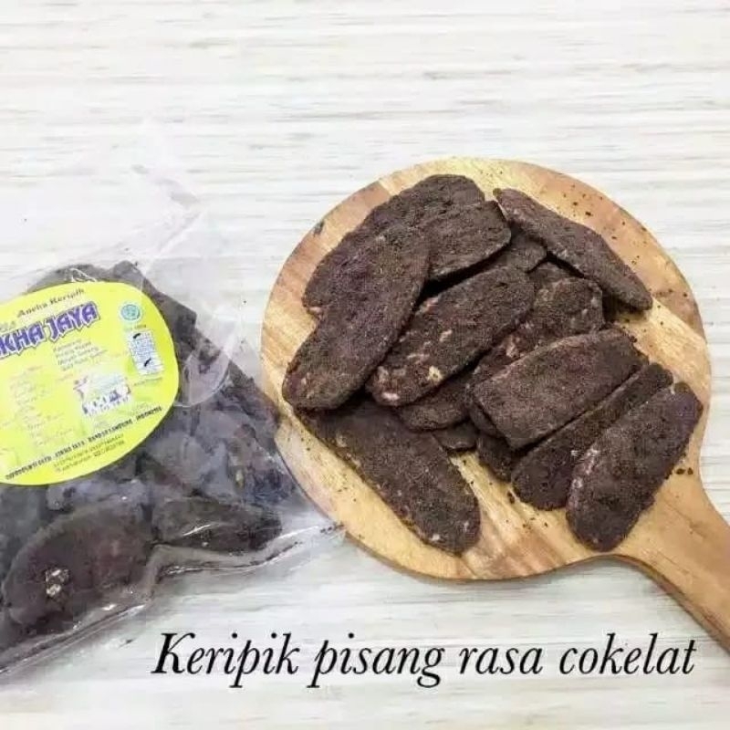 

Keripik pisang lampung rasa coklat