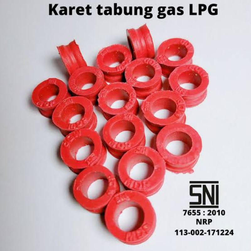 Karet Tabung Gas LPG / Seal Karet Tabung Gas Elpiji / Seal Rubber - 1PCS