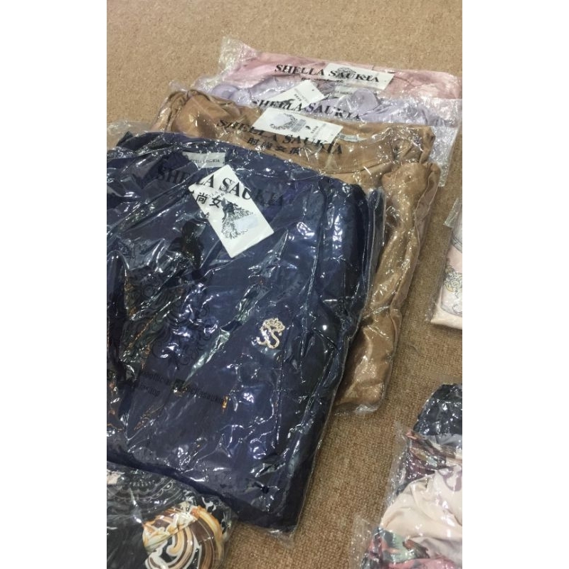 gamis polos dress by shella saukia