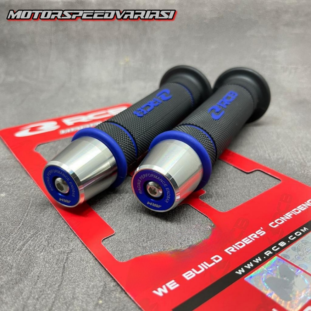 Handgrip Grip RCB Rcing boy hg55 Jalu Stang ARM Stainless Steel Nmax PCX Aerox Beat Mio Vixion Dll