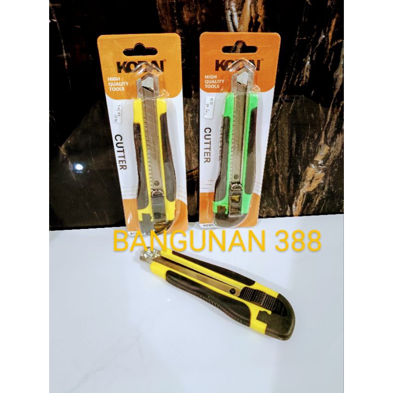 

Cutter Gagang Karet/Cutter Serbaguna/Pisau Cutter