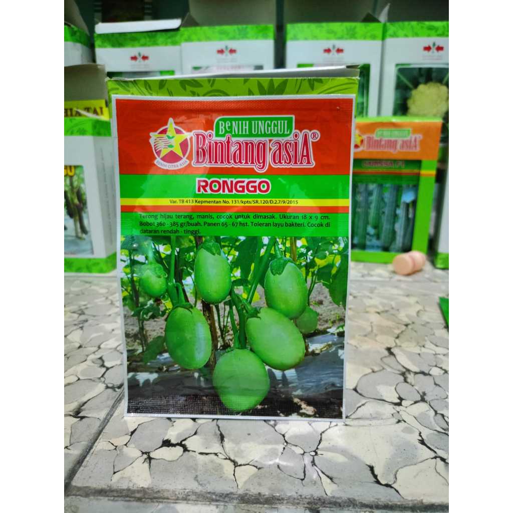 Benih Terong Pondoh Ronggo isi 10 gram