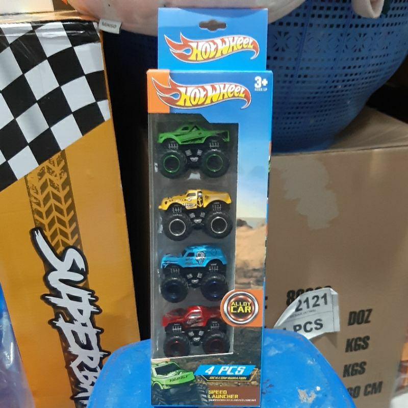 Mainan mobil hotweel 6 - mainan hotweel isi 6