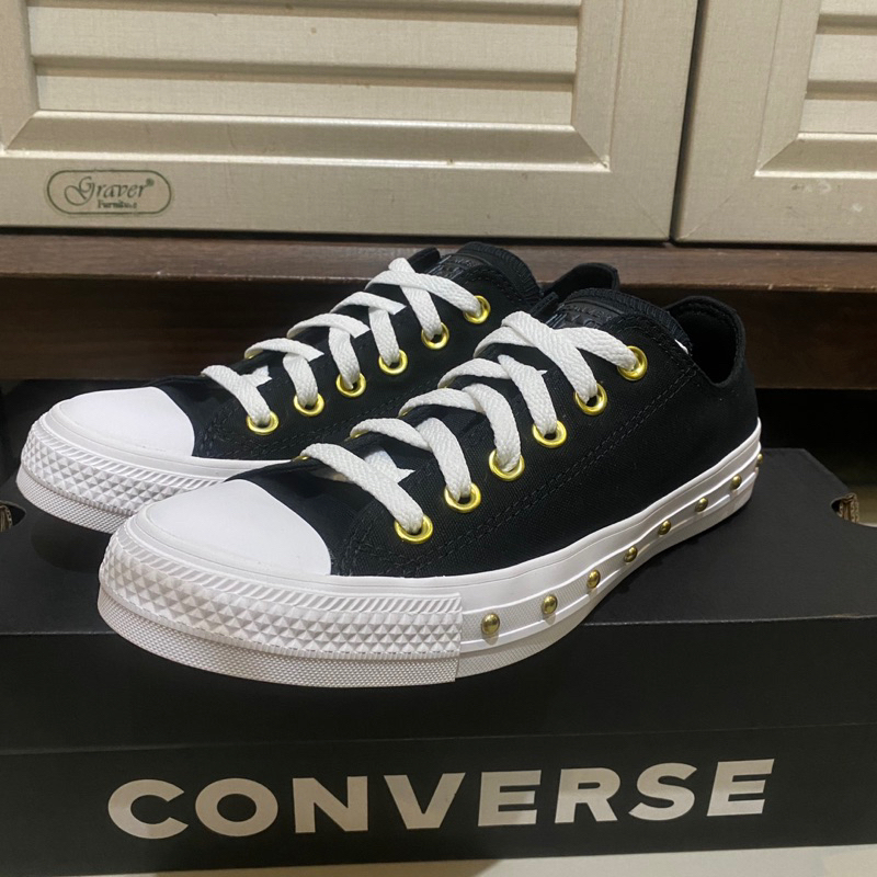 SEPATU CONVERSE BLACK ORIGINAL WOMAN