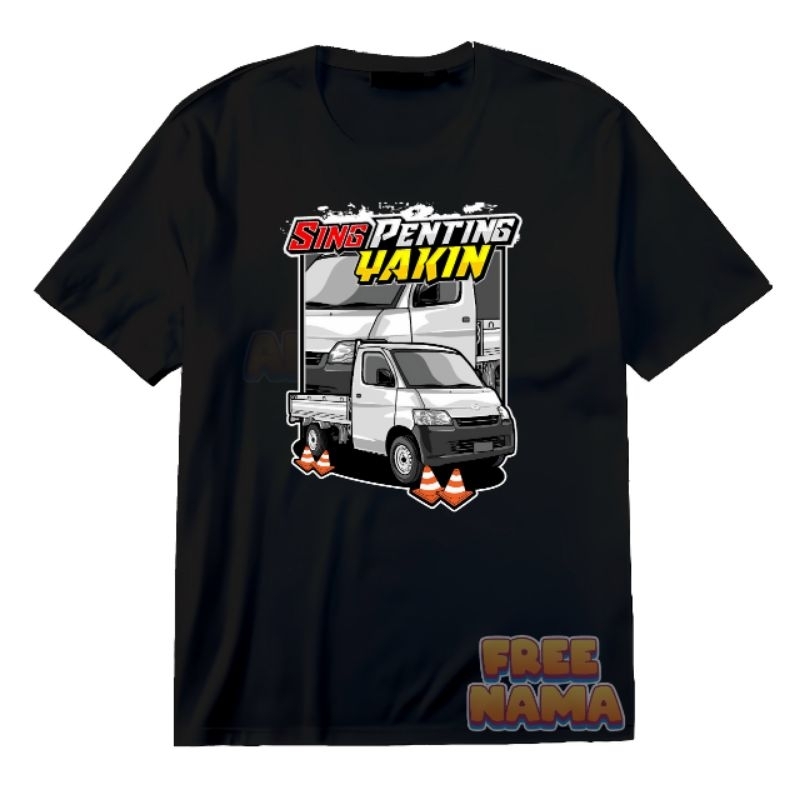 Kaos Baju Anak Mobil Pick up Mobil Dolak Mobil Baju Anak