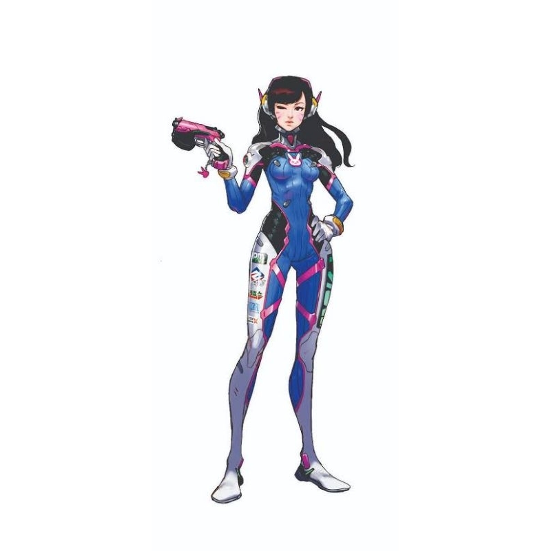 [Baca Deskripsi] Costume Cosplay Dva Overwatch