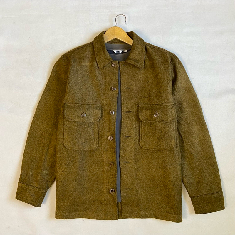 overshirt jacket uniqlo