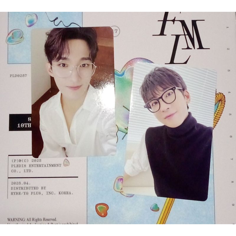 MINGYU WONWOO DK SG 24 SEVENTEEN SEASON GREATING