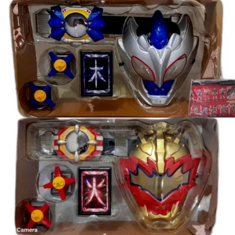 CUCI GUDANG  POWER GIRDLE HERO MASK ARMOR HERO BELT MASK / MAINAN ORIGINAL AULDEY