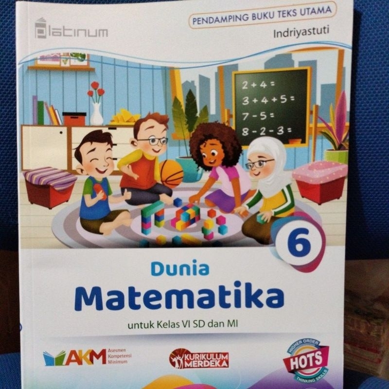 Platinum Dunia Matematika SD/MI Kelas 6 KURMER Tiga Serangkai Indriyastuti