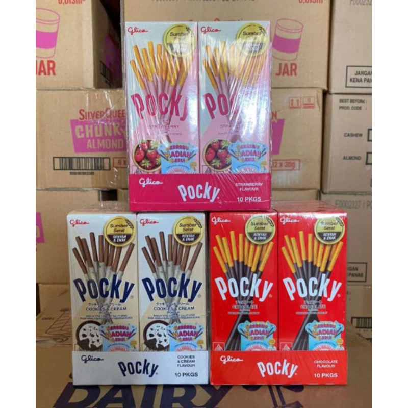 

Glico Pocky Chocolate 10pack 22gram