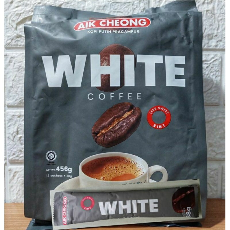 

Aik Cheong White Coffee Less Sugar Malaysia (SACHET)