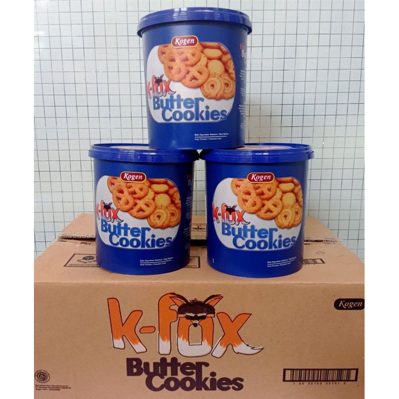 

K Fox Butter Cookies Kogen 1 Toples