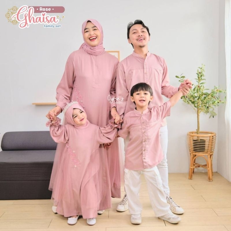 Ghaisa By Oyrins Collection [ONLY GAMIS]|| Ready Stock Family Set By Oyrins
