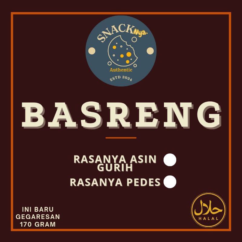 

Home Made Basreng Asin Gurih/ Pedas