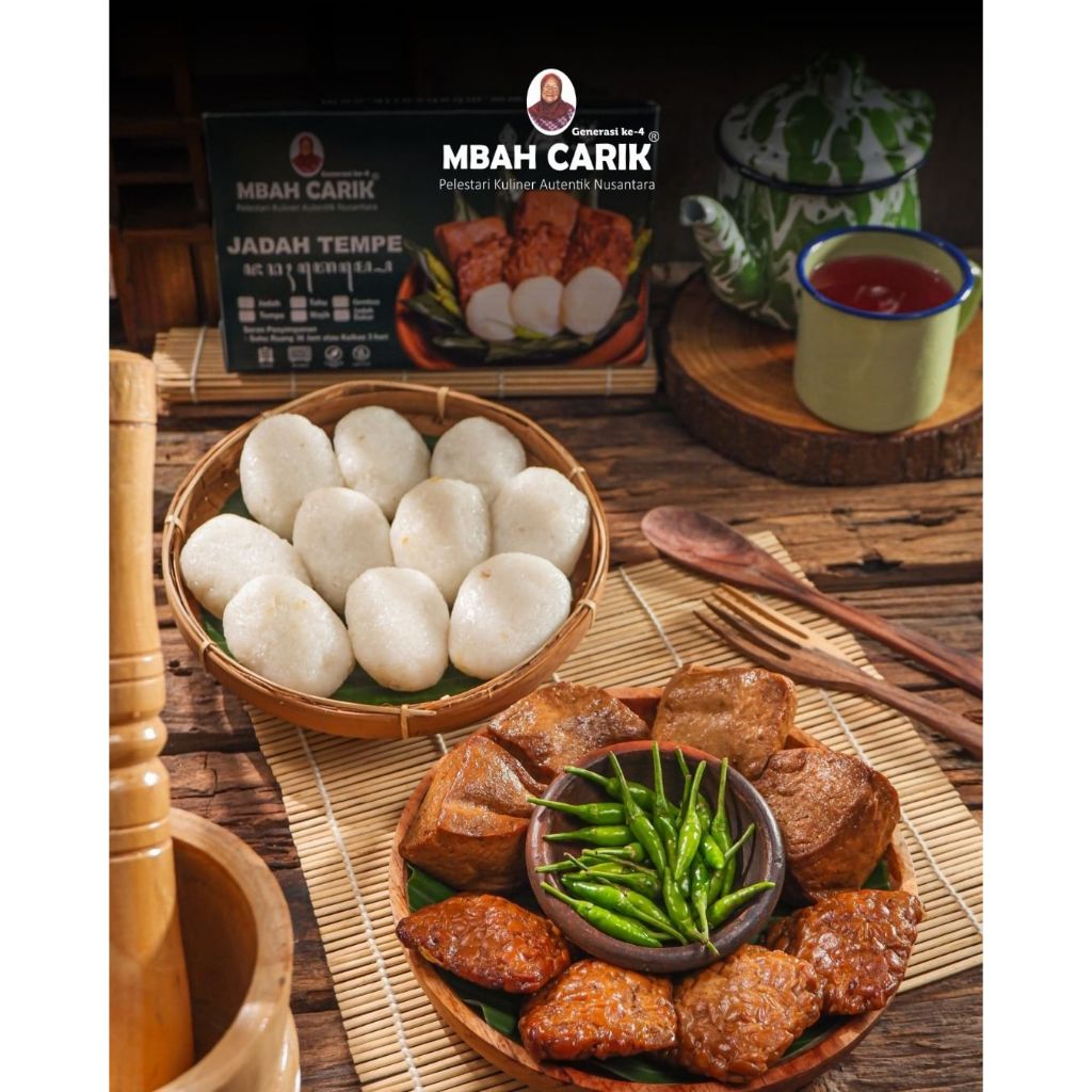 

RB Jadah Tempe Bacem Mbah Carik Special Frozen