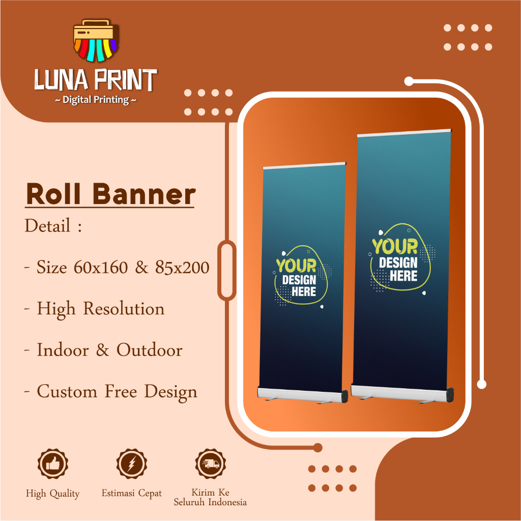 Roll Up Banner, Standing Banner Custom