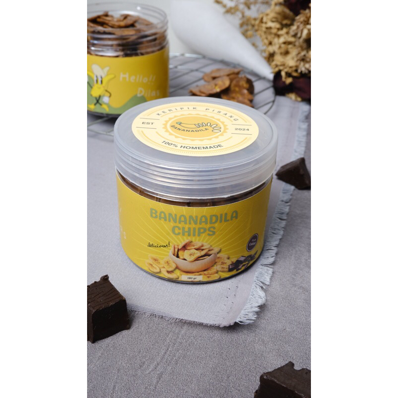 

Single Bananadila Chips, Keripik Pisang Selimut