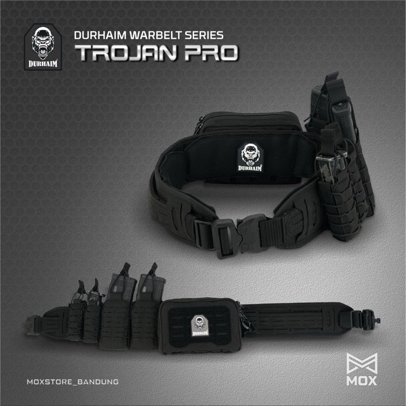 Durhaim Warbelt Black Trojan Pro | Kopel
