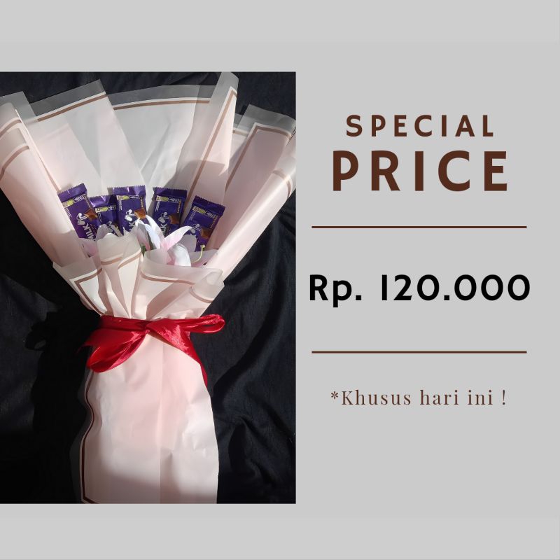 

Bouquet Cadbury Dairy Milk