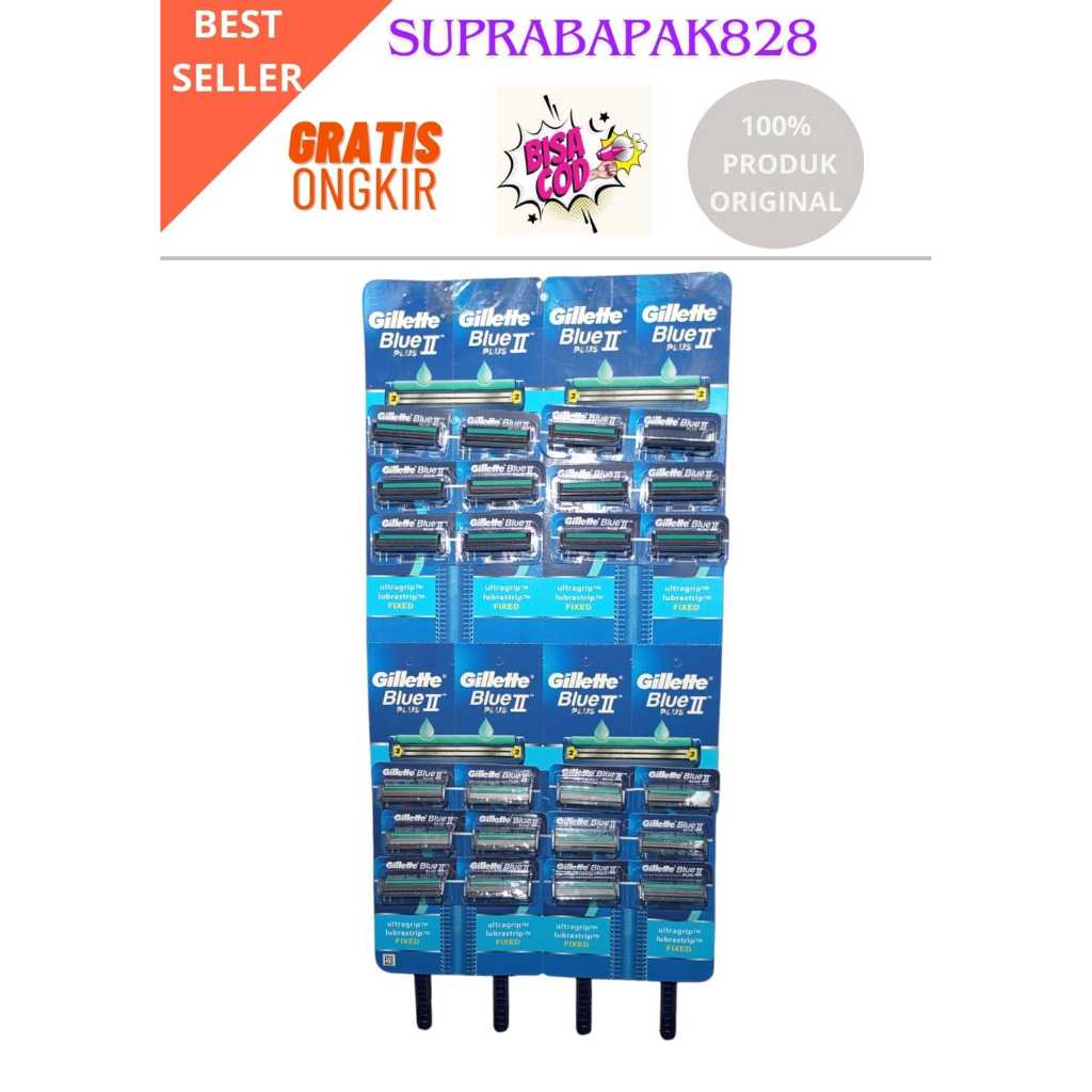 Pisau Cukur Gillette Goal Blue2 Harga Grosir