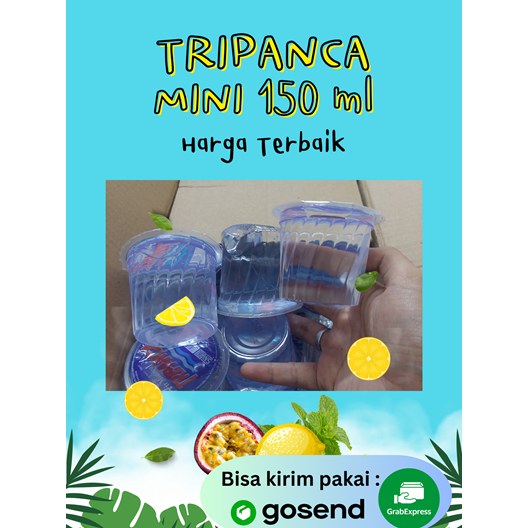 

Air Mineral TRIPANCA Kemasan Gelas Mini Dus Untuk Lebaran