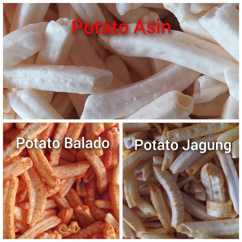 

Snack Potato Enak dan Renyah 100gram