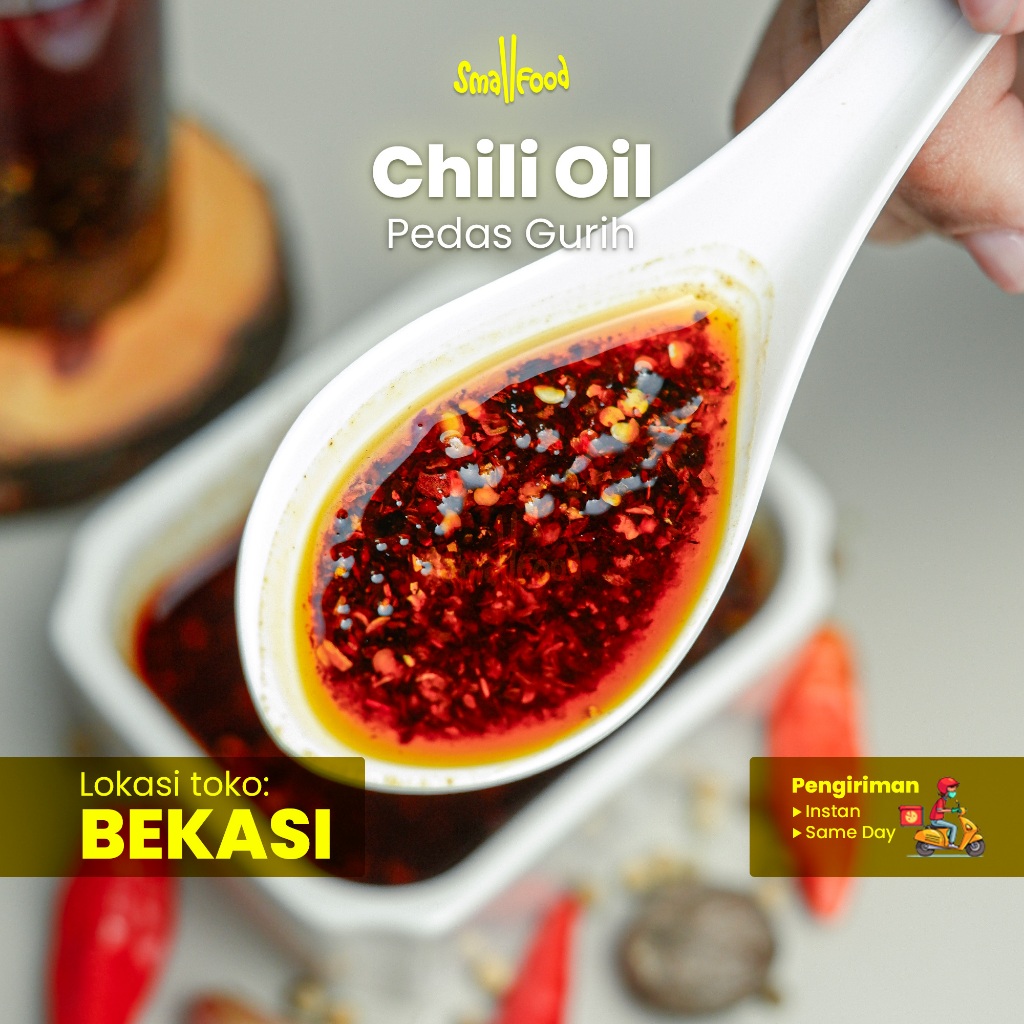 

Chili Oil / Minyak Cabai / Sambal Dimsum / Smallfood / Frozen Food