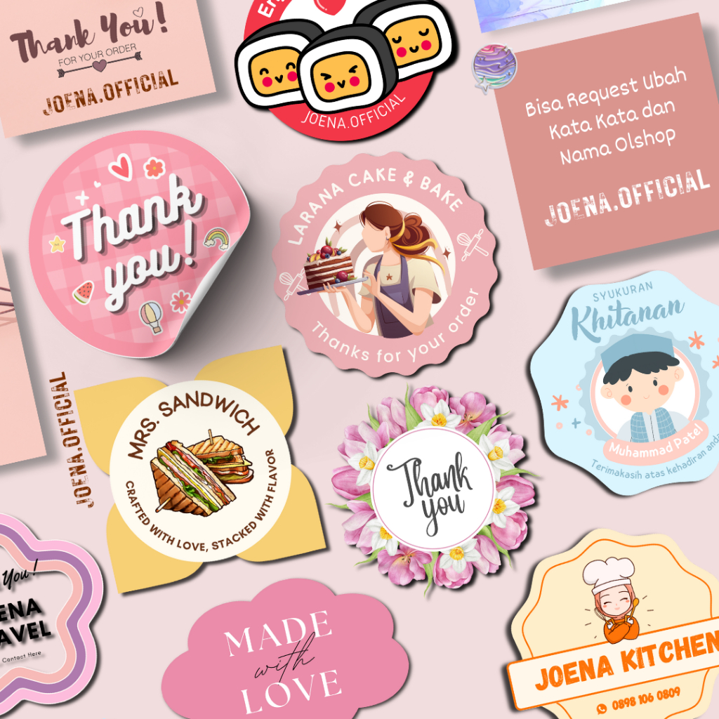 

✅ STICKER TOPLES KUE LEBARAN IDUL FITRI UCAPAN TERIMA KASIH COOKIES CARD STIKER THANK YOU STICKER ONLINE SHOP SOUVENIR BISNIS USAHA SELAMAT ULANG TAHUN CUSTOM NAMA OLSHOP AQIQAH WEDDING BIRTHDAY BABY SHOWER INVITATION EVENT