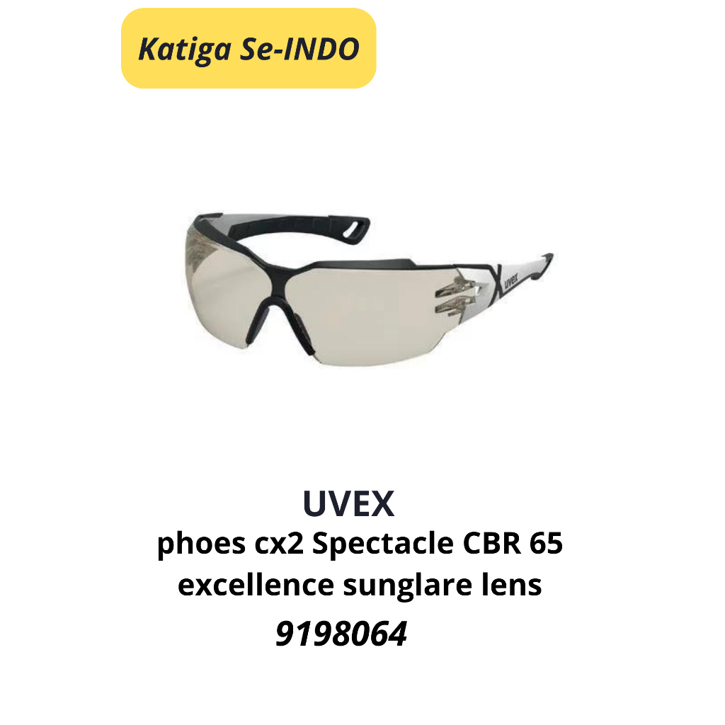 UVEX Kacamata Safety Type  9198064  Pheos cx2 Spectacles