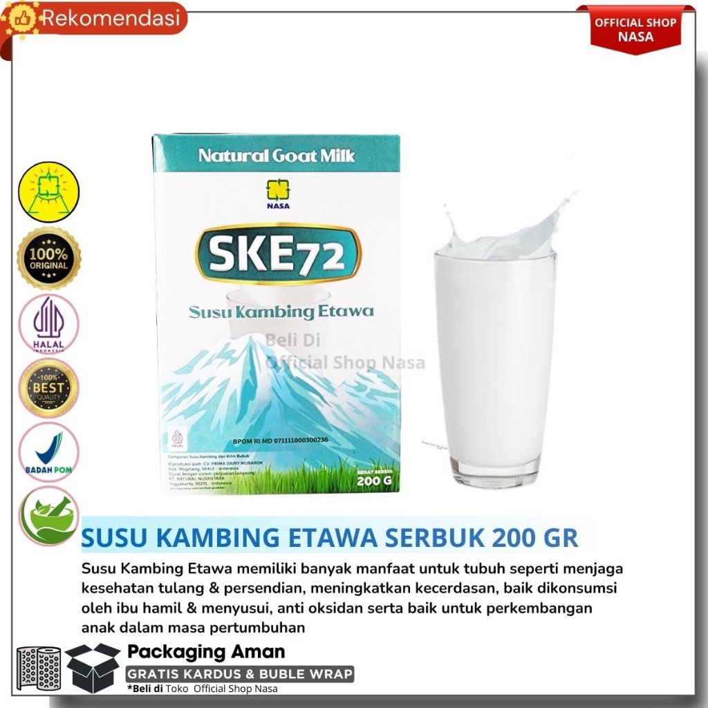 

Susu Kambing Etawa Serbuk 200GR