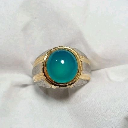 batu cincin akik bacan Doko mejiko kristal giwang satu warna
