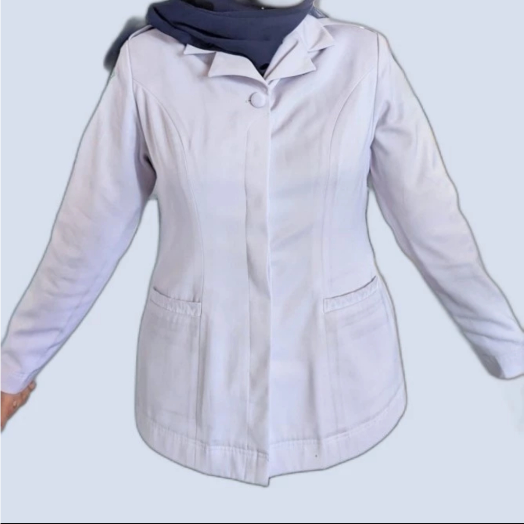 Setelan Baju Dinas PDH Putih Pria / Wanita