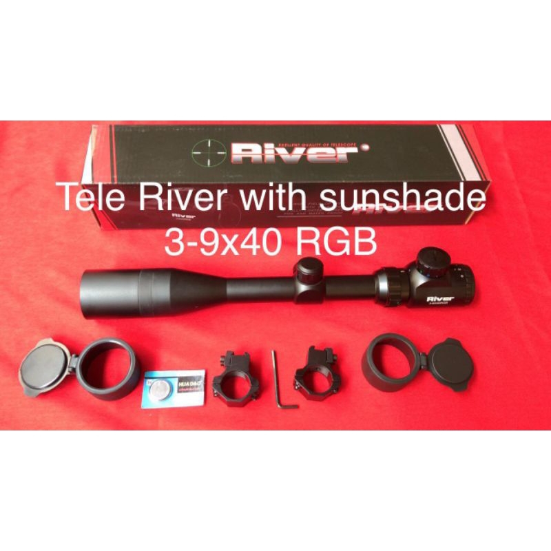 teleskop river 39x40 rgb with sunshide