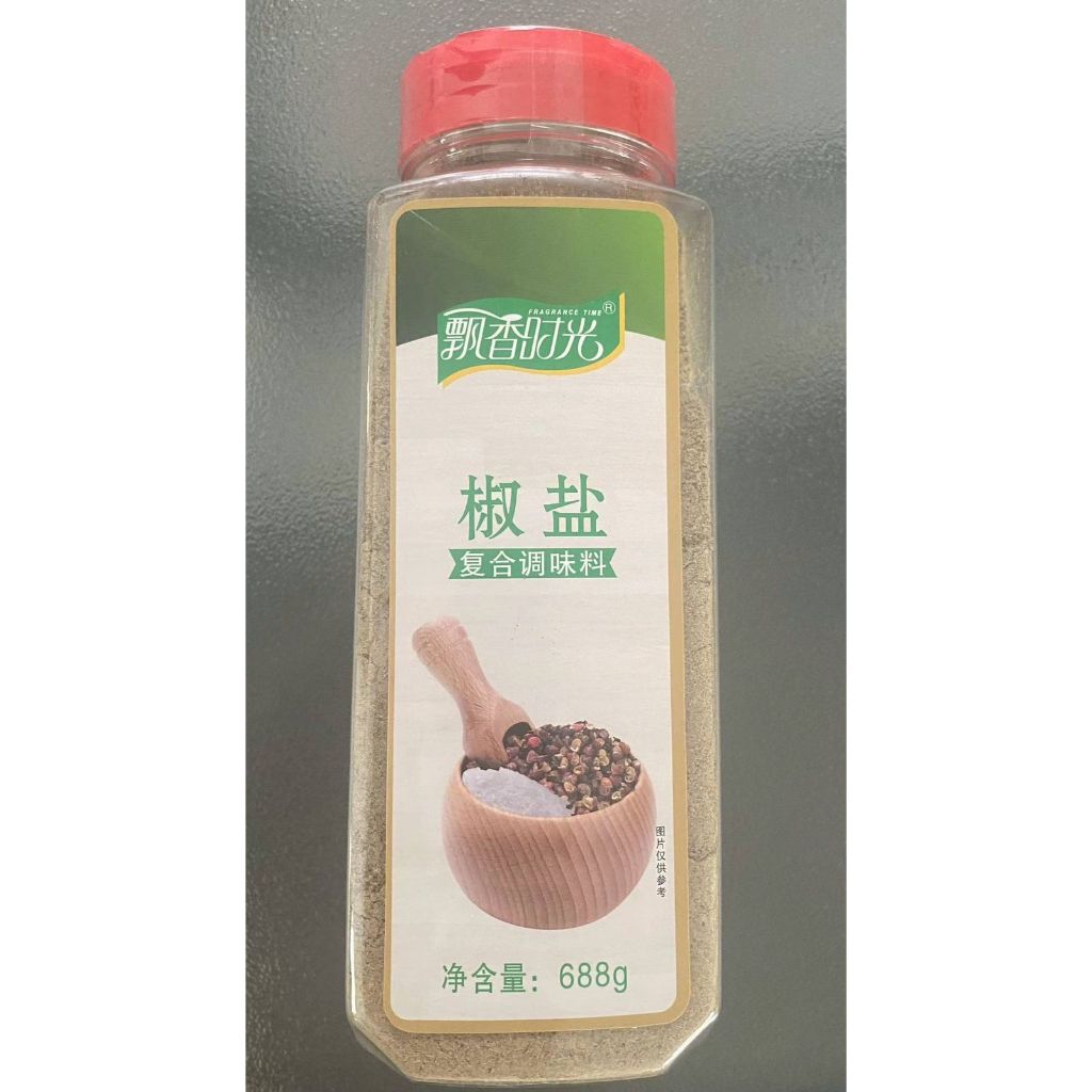 

Salt n Pepper | Bubuk Cabai Sichuan Garam Pedas Gurih Green Lake | 味美好味椒盐瓶装 660g