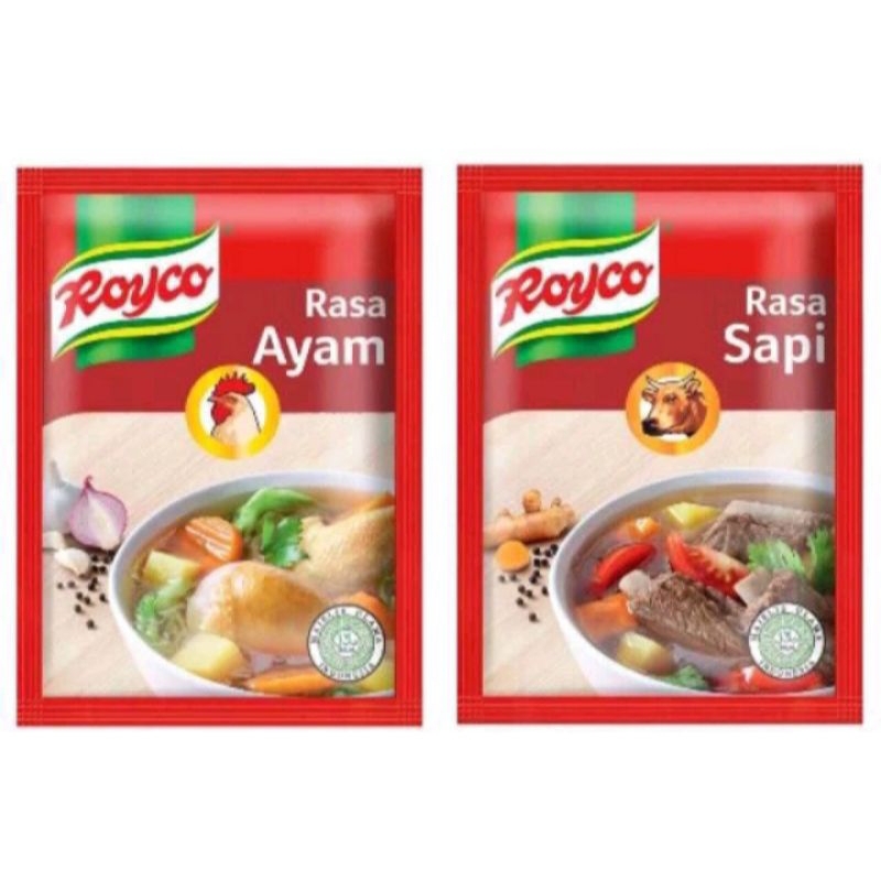 

Royco Penyedap Rasa Kaldu Ayam Dan Sapi 100gr