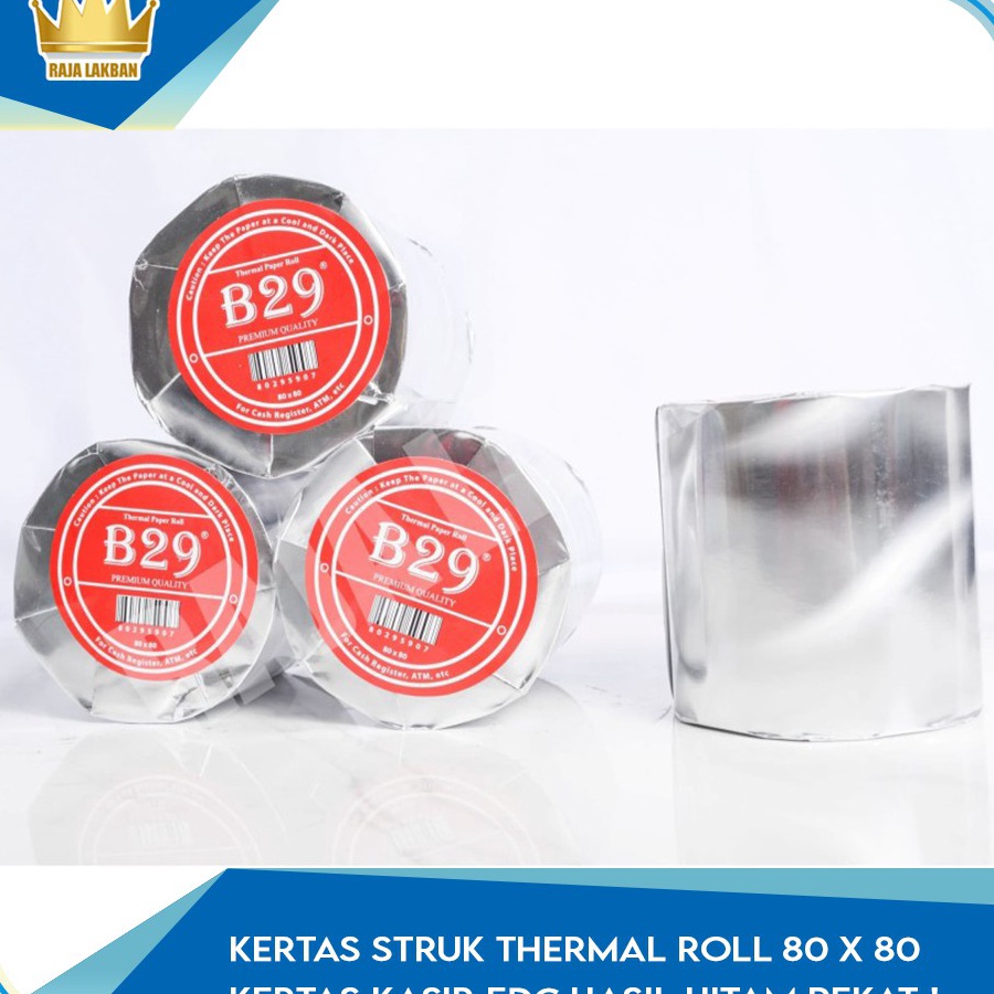 

Dijamin Ori Kertas Thermal 8x8 Standard Bank2 Indonesia 1 Roll