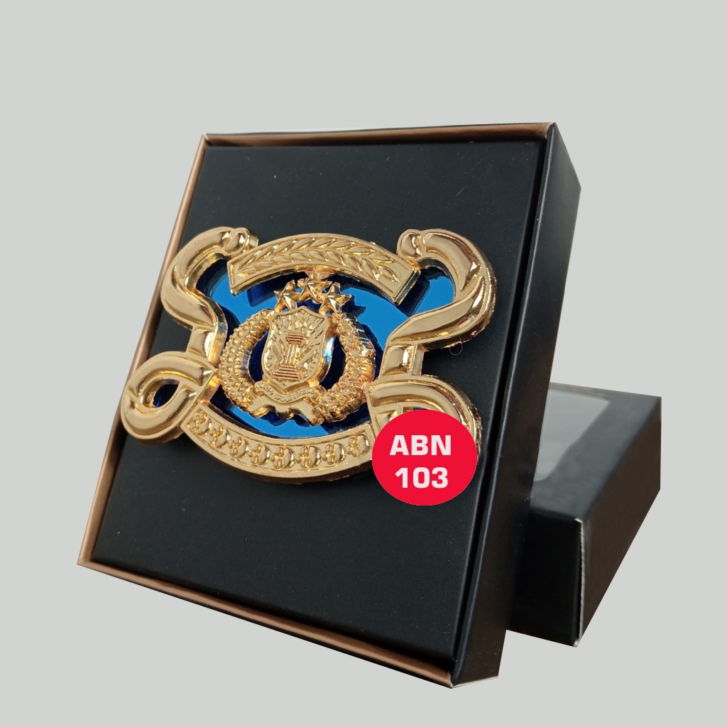 PIN BARET EMBLEM PROVOS JATAH POLRI