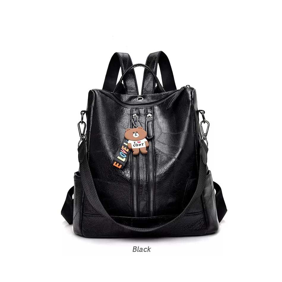 Tas Ransel Batam Wanita Multifungsi Kulit Sintetis Tas Ransel Wanita Import Premium Tas Ransel Wanit