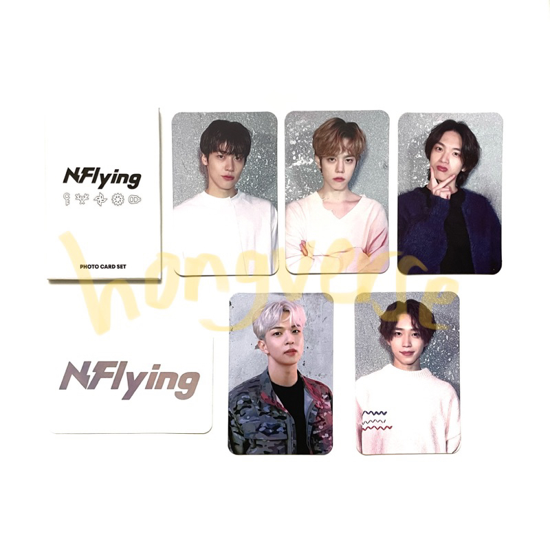 N.Flying Official Lightstick Photocard Set