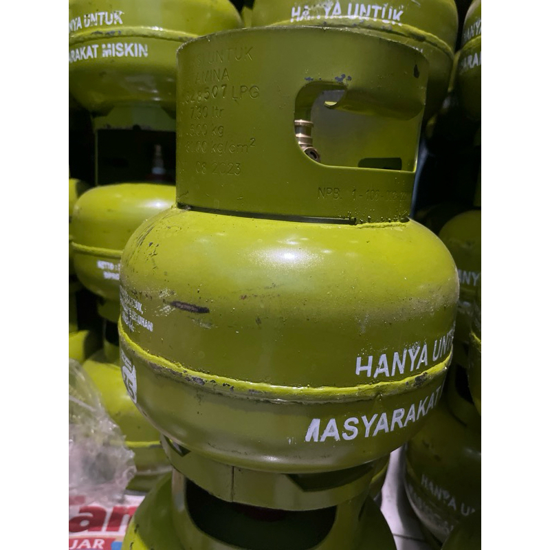 tabung gas kosong 3 kg melon