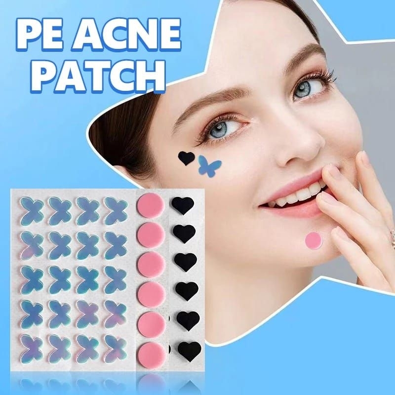 ❤️FIVETYBEAUTY❤️ Acne Patch Lucu acne patch removal mix / kupu kupu hologram / transparant
