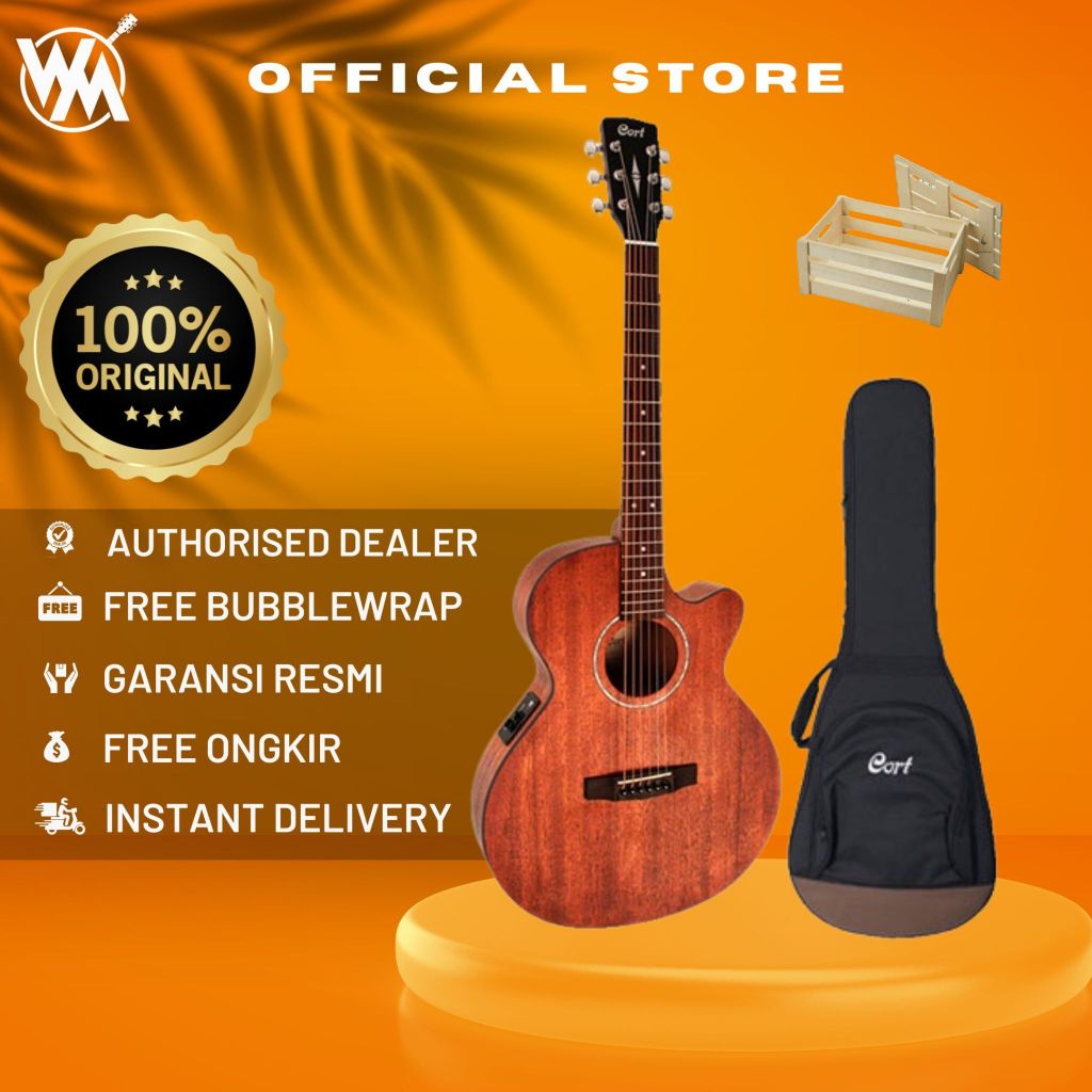 Cort SFX-MEM OP Gitar Akustik Elektrik / SFX MEM OP / SFX-MEM OP + PACK KAYU