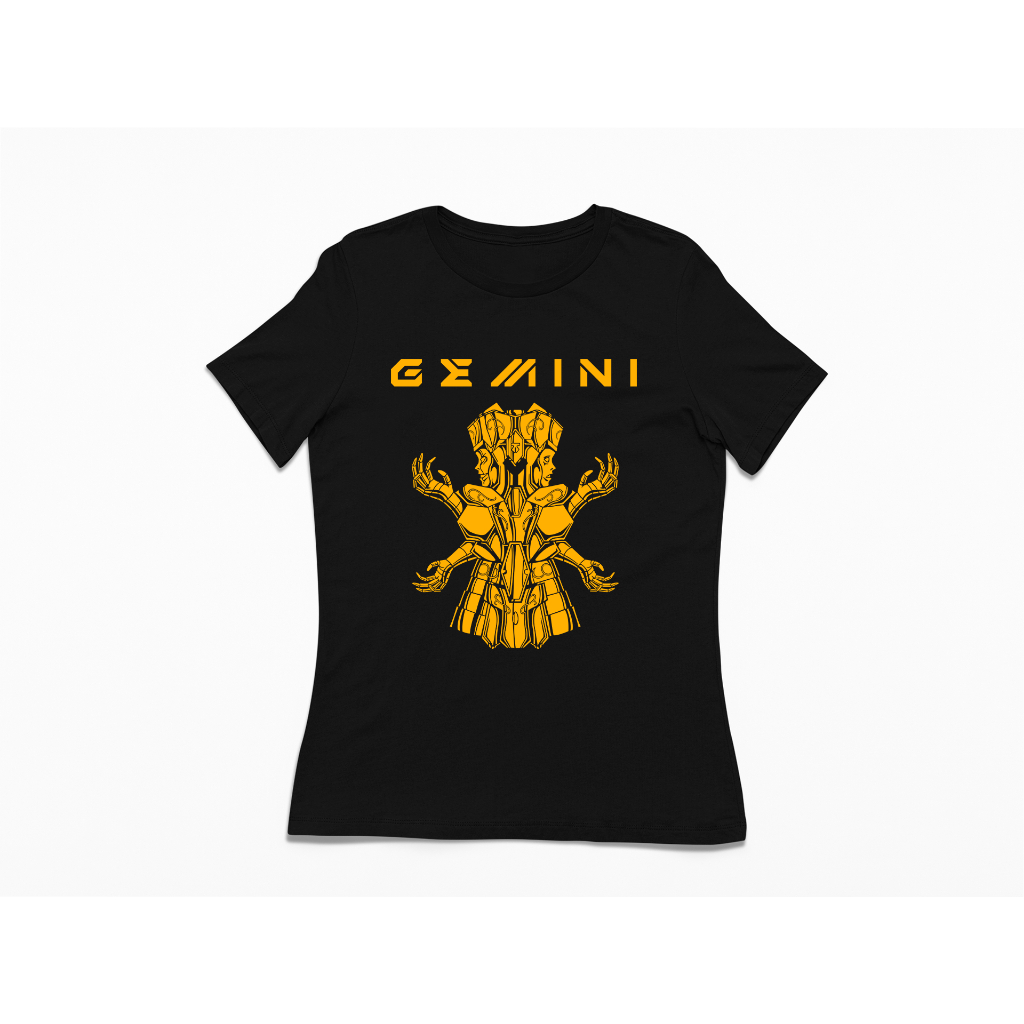 Kaos Wanita Premium Quality Anime Saint Seiya "Gemini"