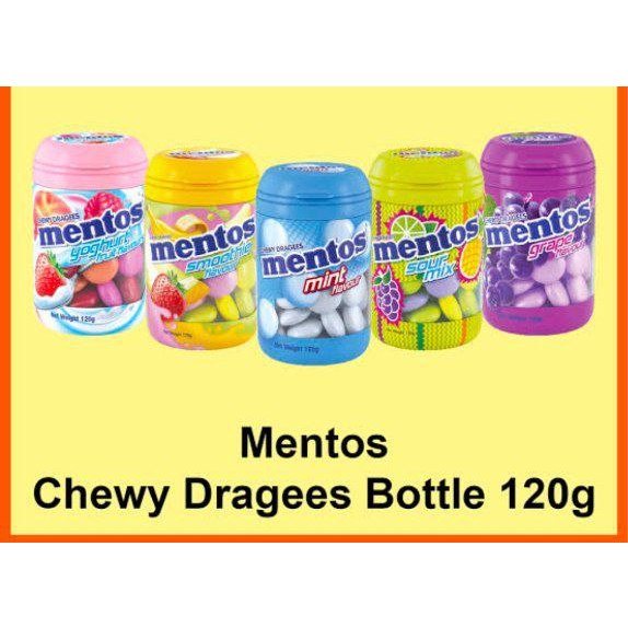 

Mentos chewy dragees permen 120gr import