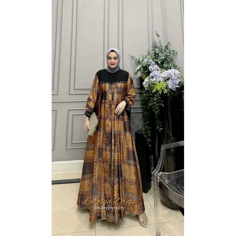 Larossa dress amore by ruby gamis amore by ruby gamis busui amore bu ruby