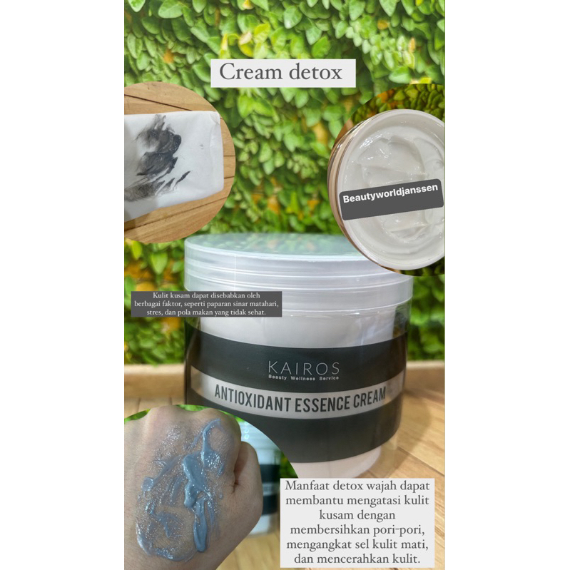 KAIROS- Cream Detox Wajah {K.Antioxidant Es. Cream} 300G